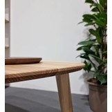 Endocarp Salontafel 80x48cm in Essenhout | FSC100% & FSCMIX Gecertificeerd