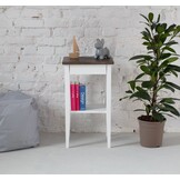 Entlik Nachtkastje - 70cm Zwart Eiken - FSC100% & FSCMIX Gecertificeerd