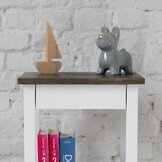 Entlik Nachtkastje - 70cm Zwart Eiken - FSC100% & FSCMIX Gecertificeerd