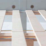 Dabi Bed - Krijtwit - 140 x 200cm | S 1005-Y10R