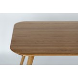 Eettafel Contrast | 180x90 cm | Eiken poten & blad | Essenhout | FSC gecertificeerd