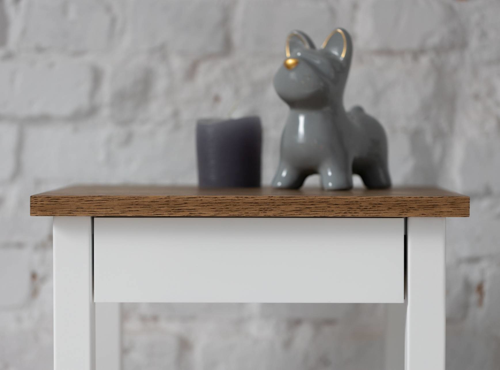 Entlik Nachtkastje - Gerookt Eiken - FSC100% & FSCMIX Gecertificeerd