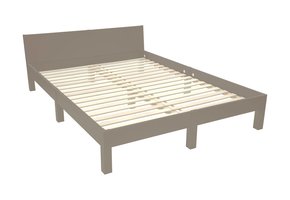 Dabi bed in beverbruin - 160 x 200 cm