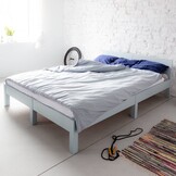 Dabi Bed 160x200cm in Petrolblauw - FSC gecertificeerd met inbegrepen latten