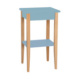 Entlik Nachtkastje - Zacht Blauw, Beukenhout & MDF, FSC Certificering