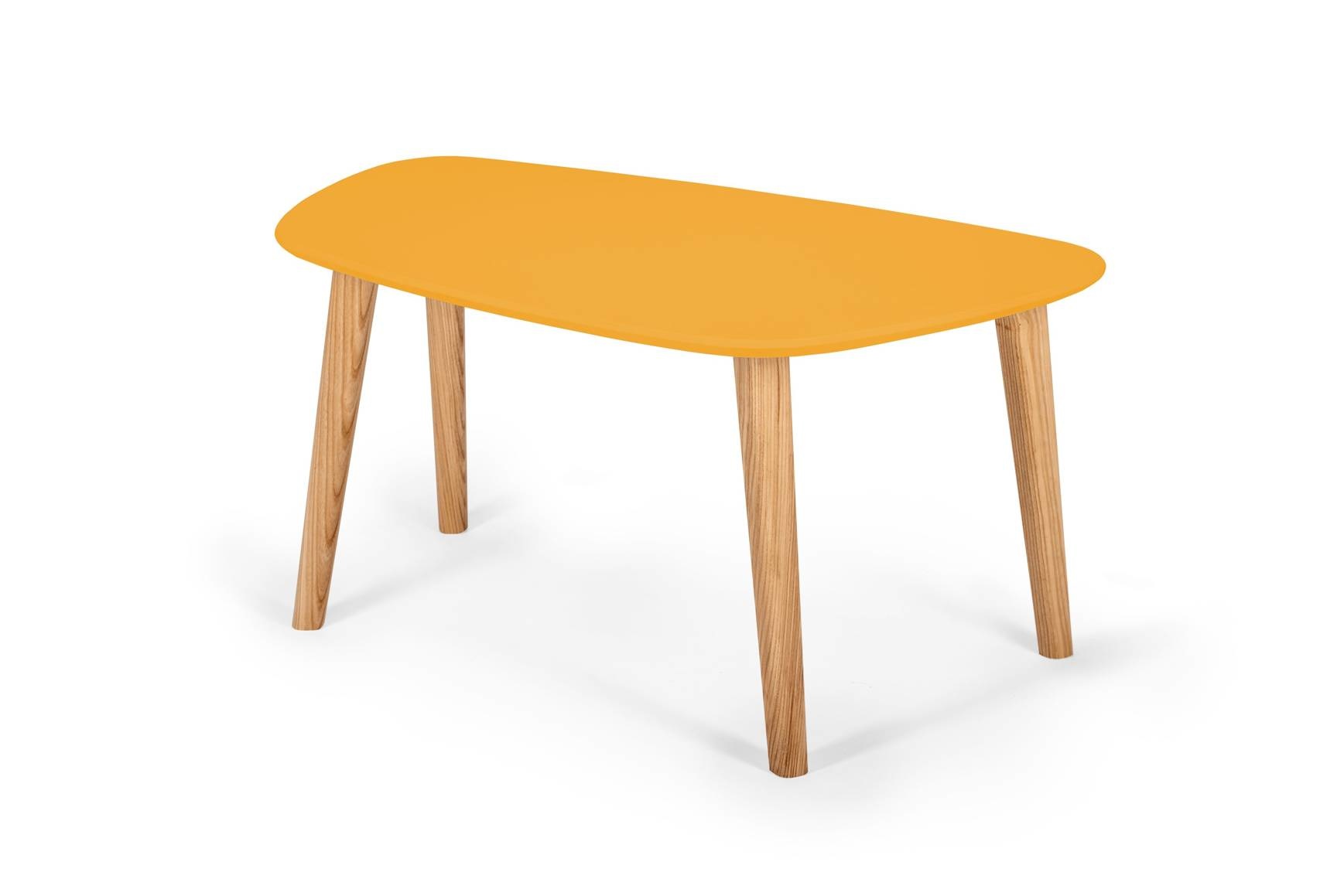 Endocarp salontafel | Bezemyellow | Essenhouten poten