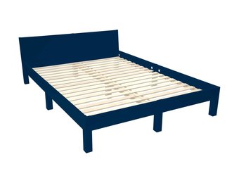 Dabi marineblauw bed 160x200cm | FSC100% & FSCMIX gecertificeerd
