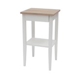 Entlik Nachtkastje - Wit Eiken, Beukenhout en Eikenfineer | 70cm Hoog