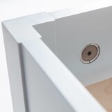 Dabi bed - Bruin Beige - 140x200cm