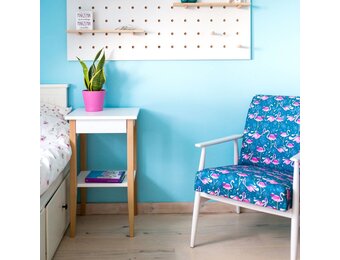 Entlik nachtkastje - Wit beukenhout & MDF - FSC gecertificeerd