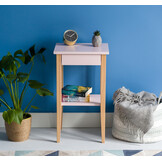 Entlik nachtkastje - Wit beukenhout & MDF - FSC gecertificeerd