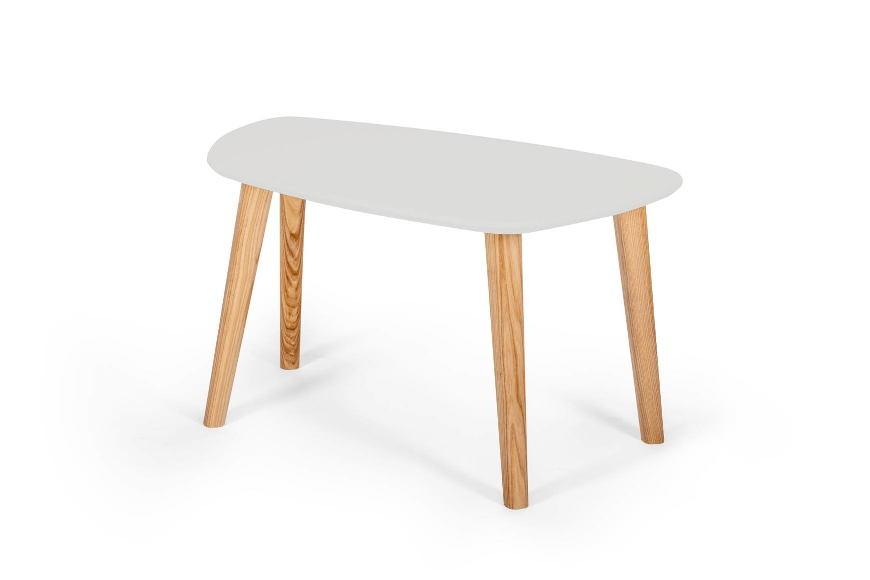 Endocarp Salontafel - Gelamineerd MDF & Essenhout, L.Grijs, FSC100%/MIX