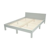 Dabi Bed - 140x220cm, Lichtgrijs, FSC Gecertificeerd