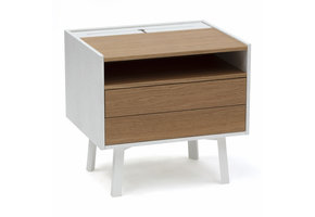 Diamond Nachtkastje in Wit | FSC-MIX Gecertificeerd