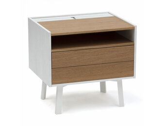 Diamond Nachtkastje in Wit | FSC-MIX Gecertificeerd