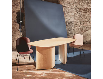 Eettafel Leuko - Krijtwit | 180x100x75cm | FSC gecertificeerd