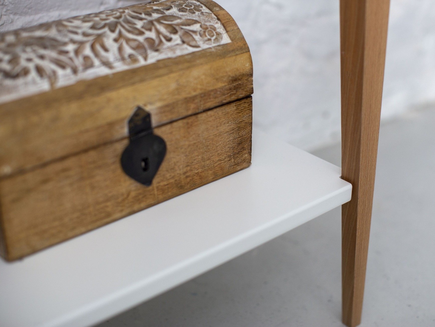 Grote Mimo wastafel - 105 cm breed, licht turkoois, FSC gecertificeerd