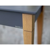 Grote Mimo wastafel - 105 cm breed, licht turkoois, FSC gecertificeerd