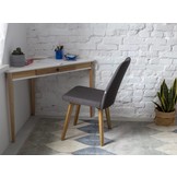 Hoekbureau Ashme | Beverbruin | FSC-gecertificeerd | 114x61x75cm