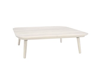 FSC-certified Tetra salontafel, wit essenhout, 110x110 cm