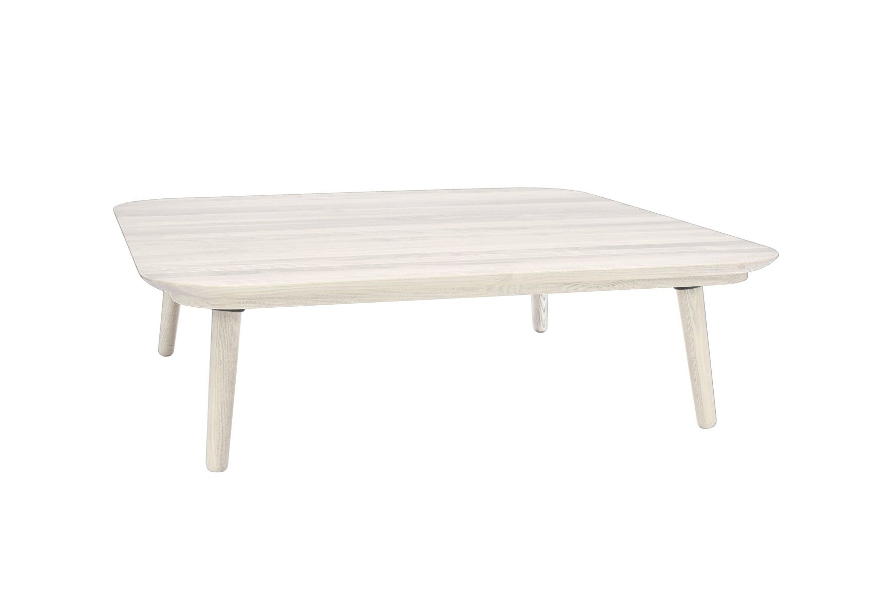 FSC-certified Tetra salontafel, wit essenhout, 110x110 cm