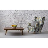 FSC-certified Tetra salontafel, wit essenhout, 110x110 cm