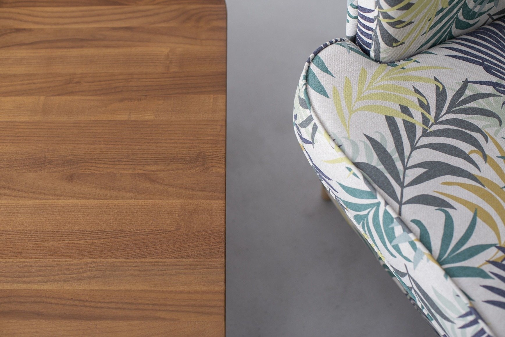 FSC-certified Tetra salontafel, wit essenhout, 110x110 cm