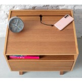 Eikenfineer Nachtkastje Diamond - FSC Gecertificeerd