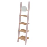 Essenhouten Ladekast Ashme | Roze | Hoogte 180cm | FSC Gecertificeerd