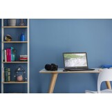 FSC Ashme Ladekast in Petrolblauw | 5 planken, 45x35x180cm