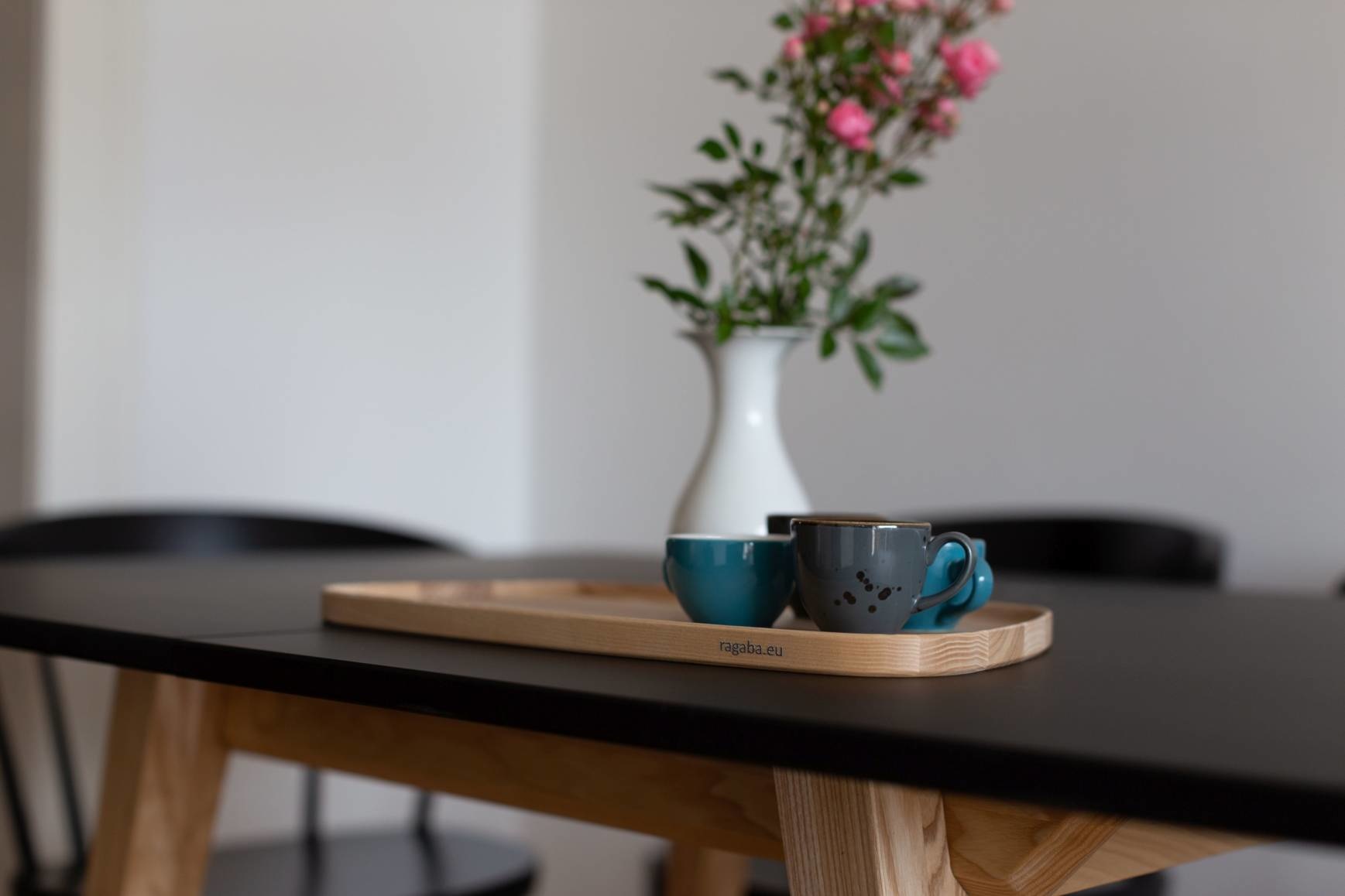 FSC100% Essenhout Dienblad - Kleine Afmeting 40x24cm