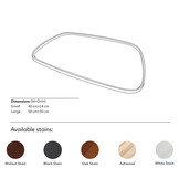 FSC100% Essenhout Dienblad - Kleine Afmeting 40x24cm