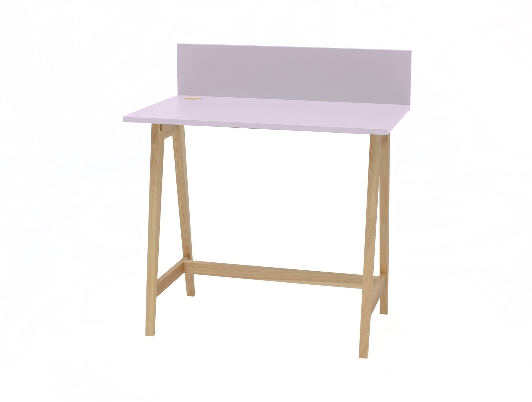 Essenhouten Bureau Luka in Roze | 85cm breed | FSC gecertificeerd
