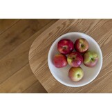 Essenhouten Salontafel Pick - 31x103x97cm - Zwart Poten - FSC® Gecertificeerd