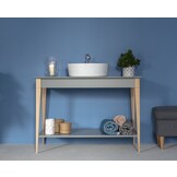 Grote Mimo wastafel - Rood | Beukenhout & MDF | FSC gecertificeerd