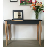 Kaptafel Lillo Antiek Roze | Beukenhouten poten | 105x35x74 cm