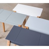 Kaptafel Lillo Antiek Roze | Beukenhouten poten | 105x35x74 cm