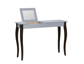 Kaptafel Lillo - Donkergrijs betongrijs, 105 cm breed, FSC®-gecertificeerd