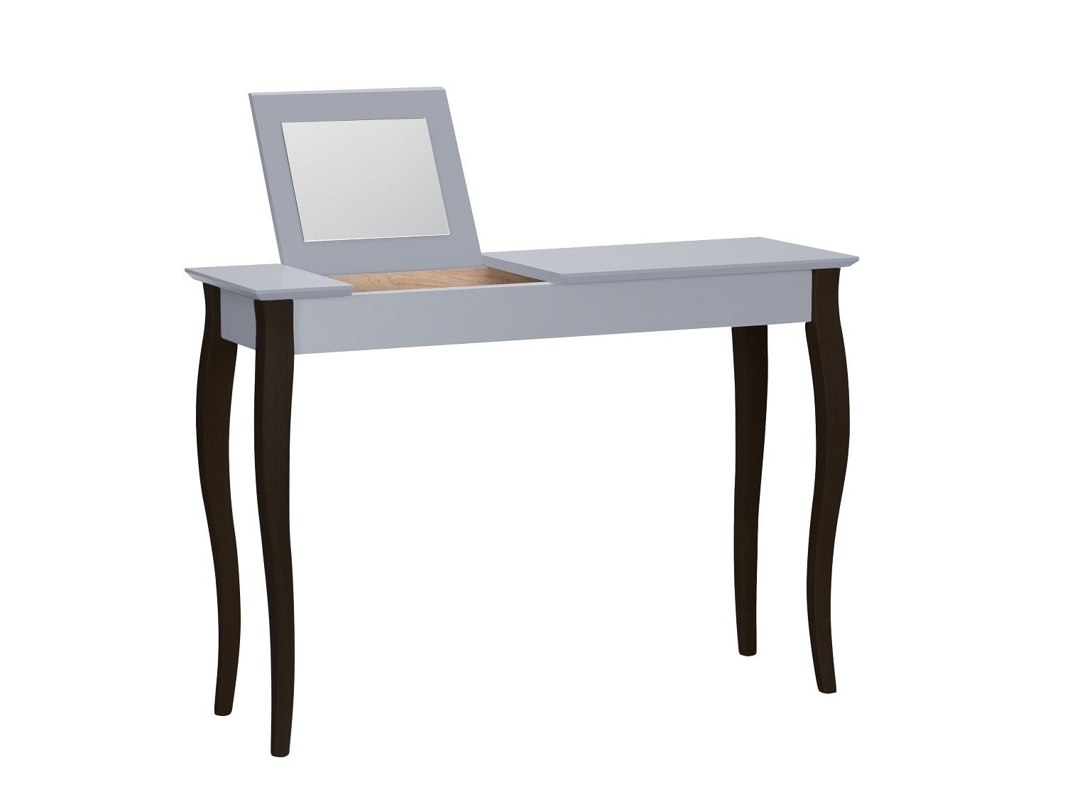 Kaptafel Lillo - Donkergrijs betongrijs, 105 cm breed, FSC®-gecertificeerd