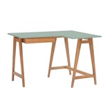 Hoekbureau Luka | Saliegroen | Rechts | Eiken poten