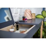 Kaptafel Mamo, beverbruin | Beukenhouten poten | FSC-gecertificeerd | 105x74x35cm.