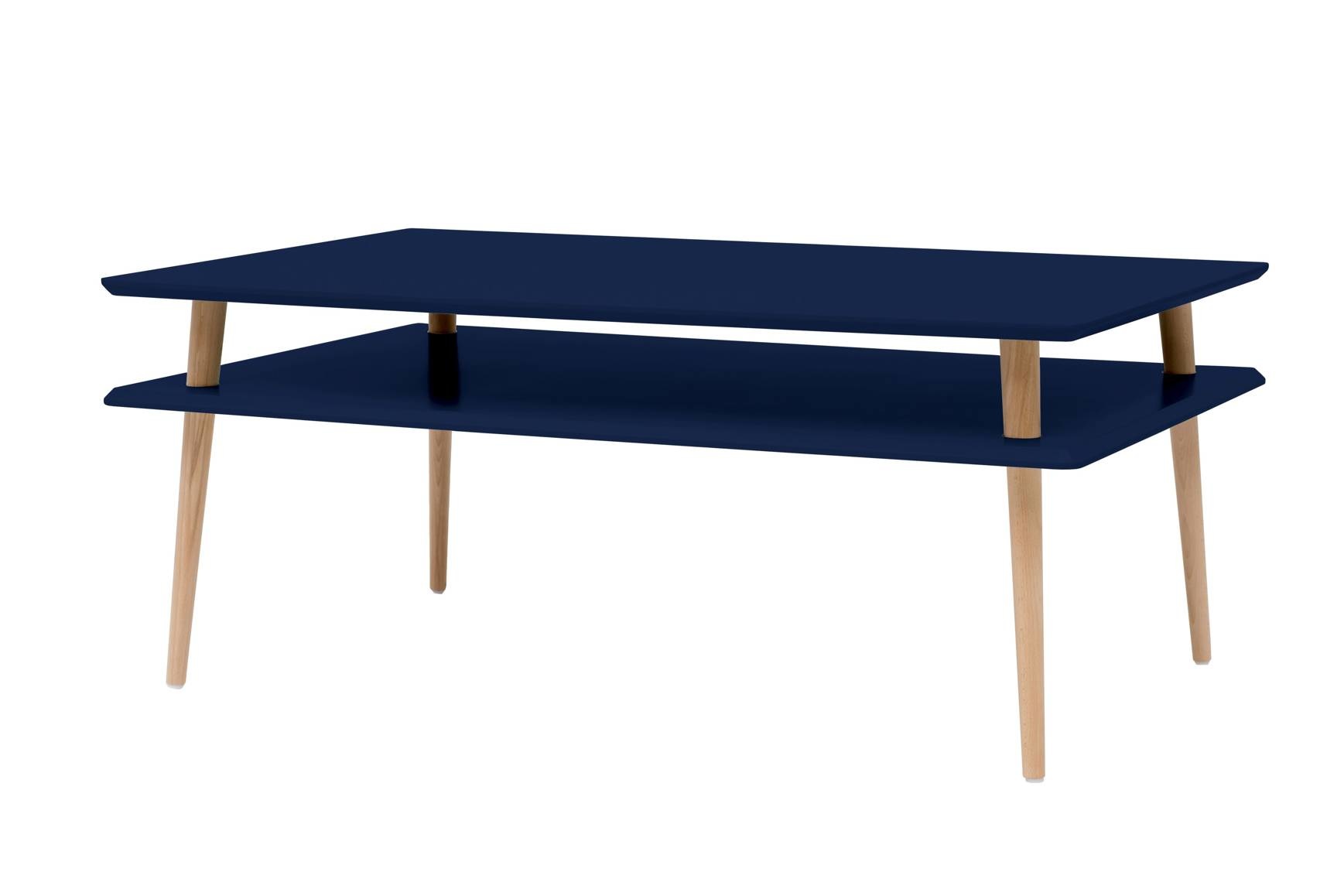 Hoge Salontafel Koro - Marineblauw | 110x70x45cm | FSC Gecertificeerd