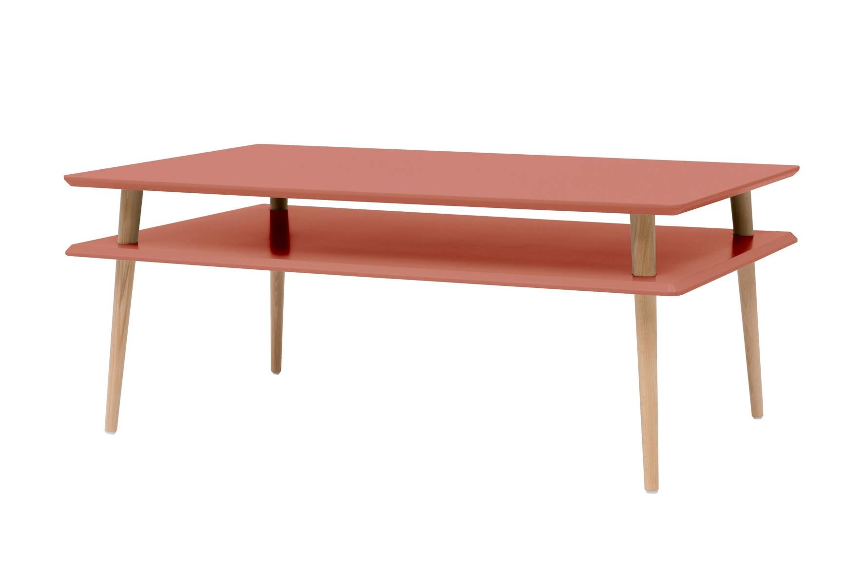Hoge Salontafel Koro - Antiek Roze | 110x70x45 cm | FSC gecertificeerd