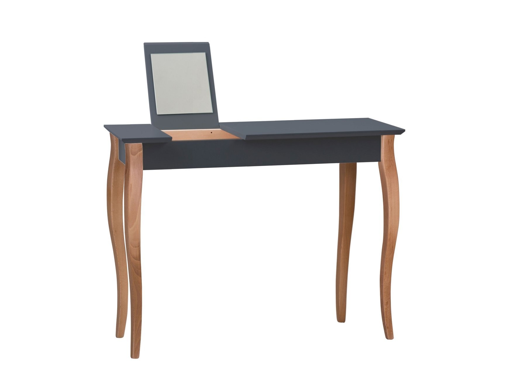 Inspirerende Kaptafel Lillo in Grafiet met FSC certificering - 105 x 35 x 74 cm.