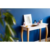 Inspirerende Kaptafel Lillo in Grafiet met FSC certificering - 105 x 35 x 74 cm.