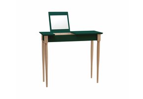 Kaptafel Mamo Zeegroen - FSC-gecertificeerd - 65cm breed met spiegel en opberger.