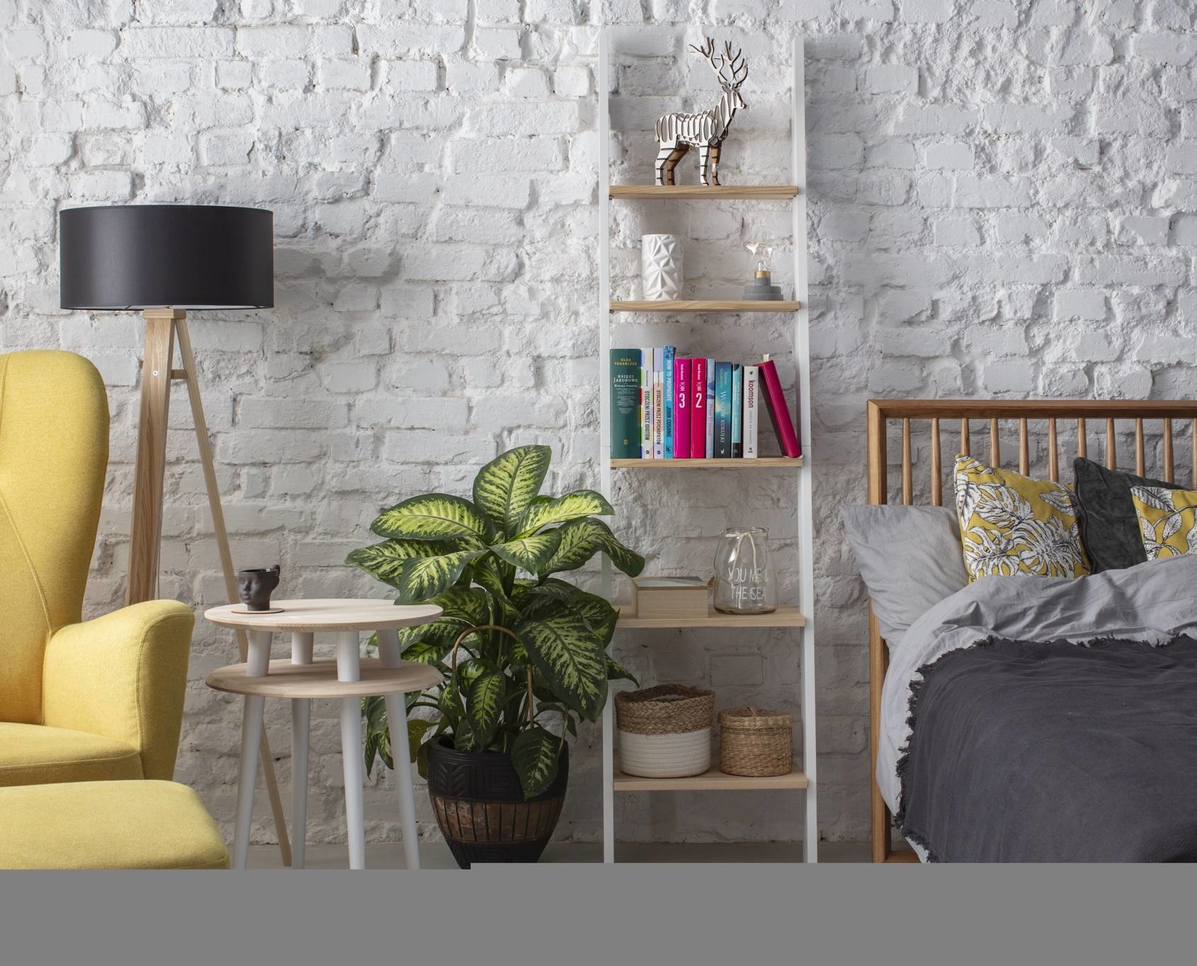 Ladderplank Ashme - Essenhout & MDF - 5 planken - FSC gecertificeerd