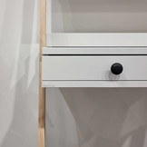 Leno Marineblauw Essenhout Ladderrek Bureau