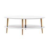 Lage salontafel Ovo | Beukenhout & MDF | FSC gecertificeerd