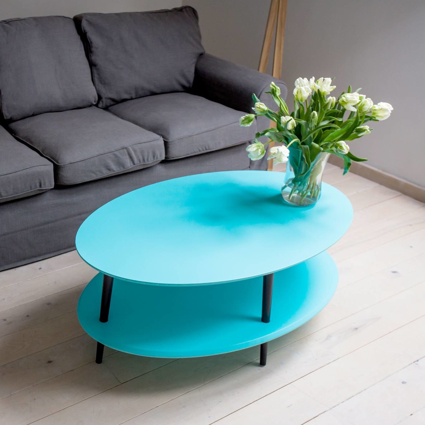 Lage salontafel Ovo | Beukenhout & MDF | FSC gecertificeerd